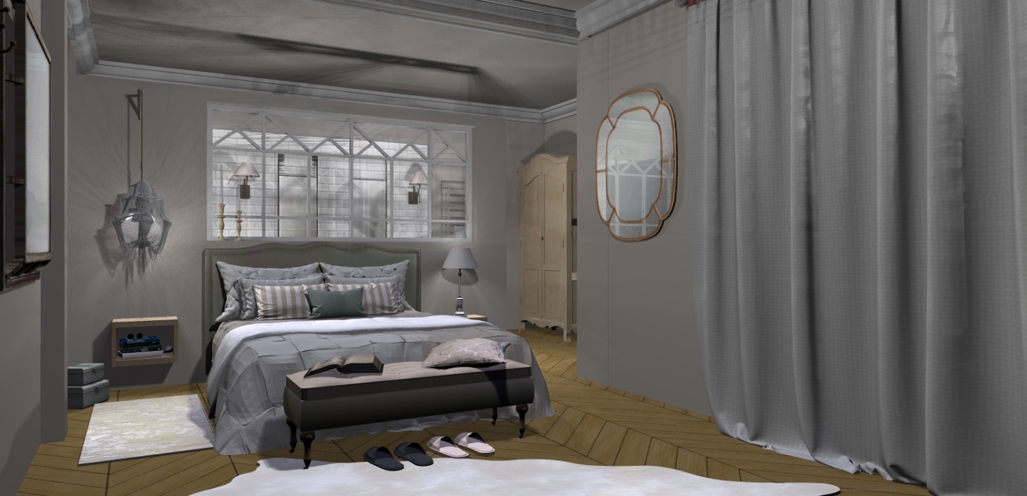 Amenagement et decoration toulouse 006 atelier helen b helene barbato decoratrice decorateur architecte interieur vintage art deco haut de gamme suite parentale hossegor pays basque sud landes biarritz st jean de luz design verriere