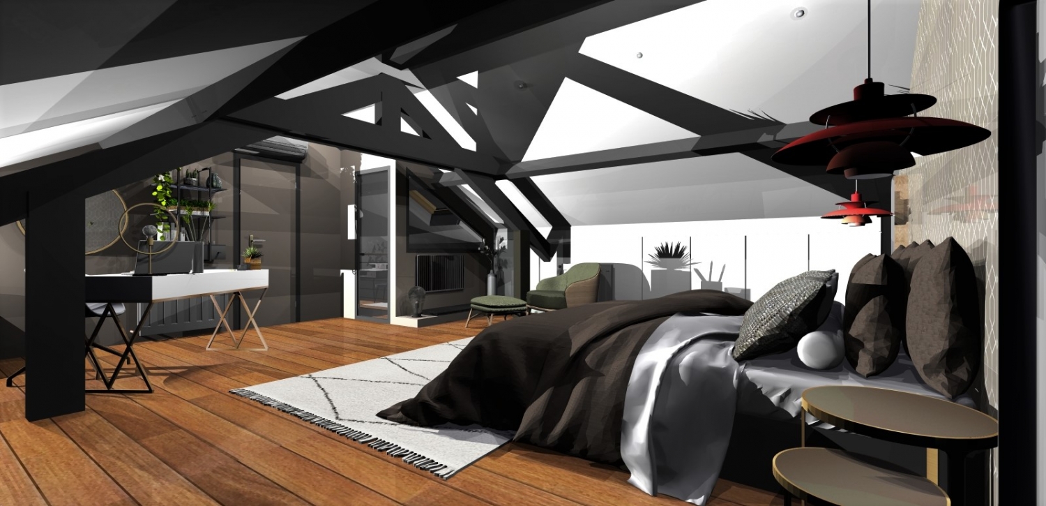 Amenagement et decoration toulouse 012 atelier helen b helene barbato decoratrice d interieur architecte decoration interieure hossegor landes pays basque biarritz st jean de luz bayonne verriere haut de gamme projet virtuel 3D