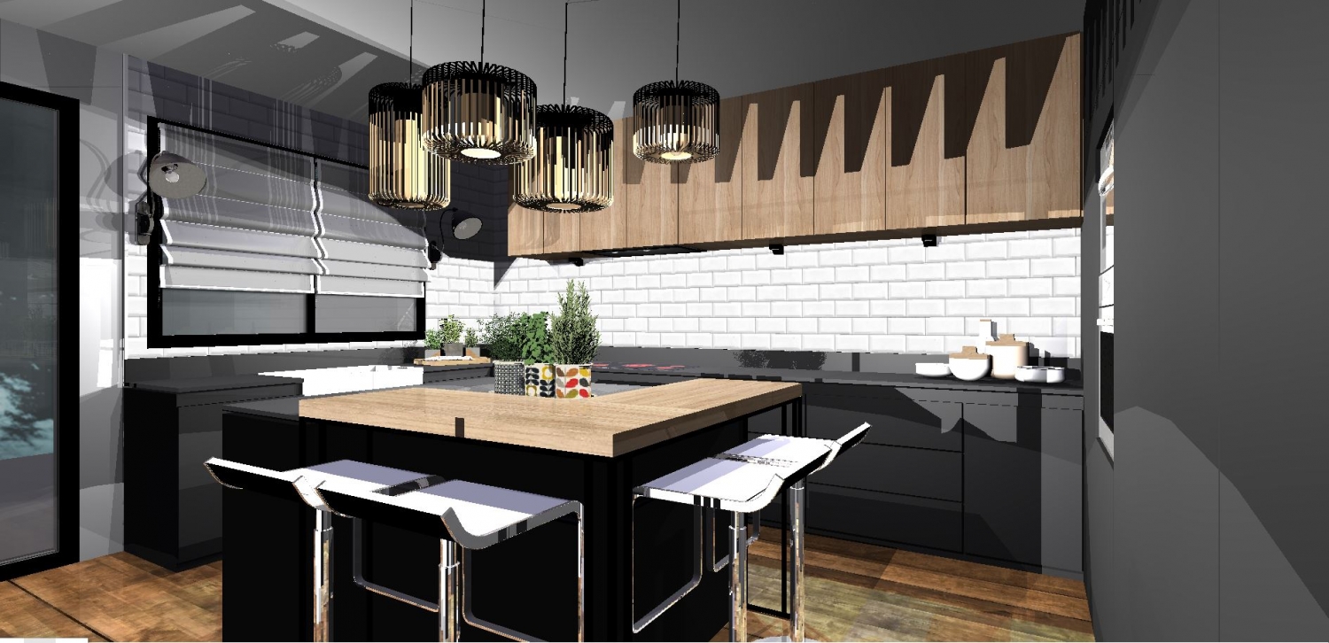 Amenagement et decoration toulouse 013 atelier helen b architecte decorateur decoratrice interieur pays basque biarritz bayonne st jean de luz landes hossegor design haut de gamme cuisine verriere industriel